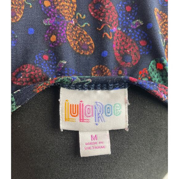 Lularoe Irma Medium Tunic Top Slinky Material Butterfly - Picture 6 of 8